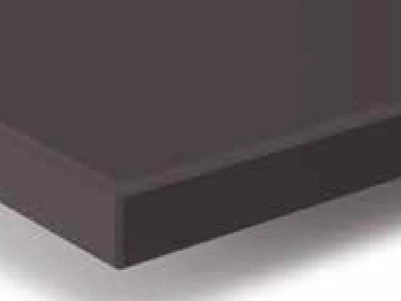 Tablero REHAU RAUVISIO Crystal en color Fumo, acabado de alto brillo
