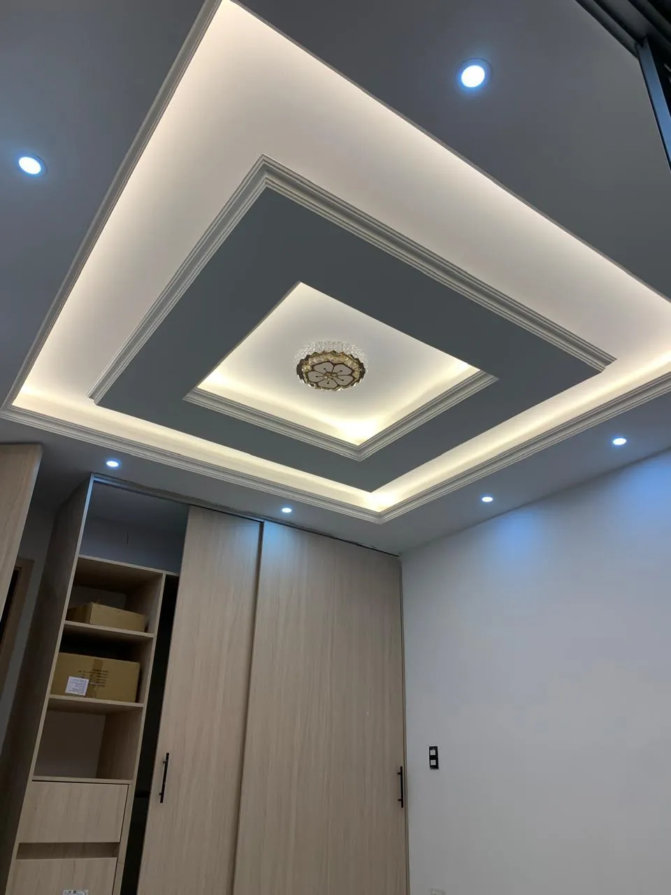 Cielos rasos — trabajo terminado en Manizales