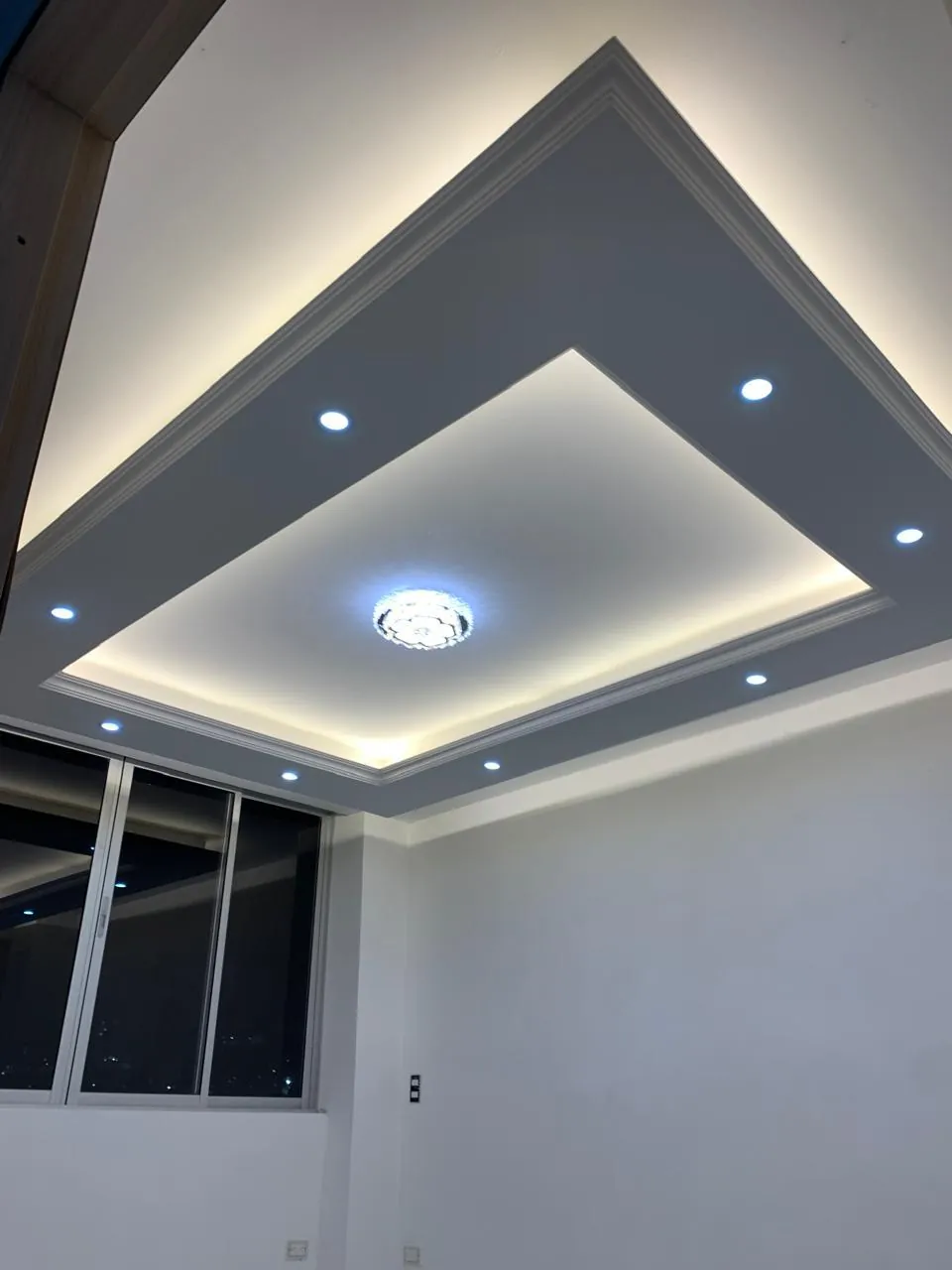 Cielos rasos — trabajo terminado en Manizales