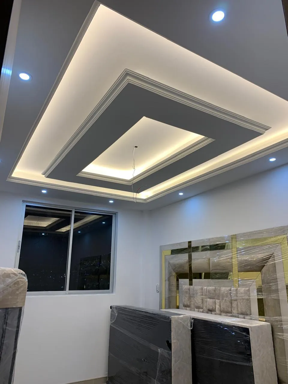 Cielos rasos — trabajo terminado en Manizales