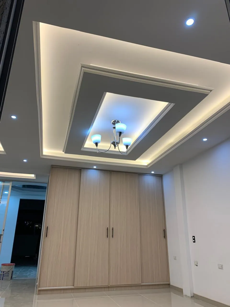 Cielos rasos — trabajo terminado en Manizales