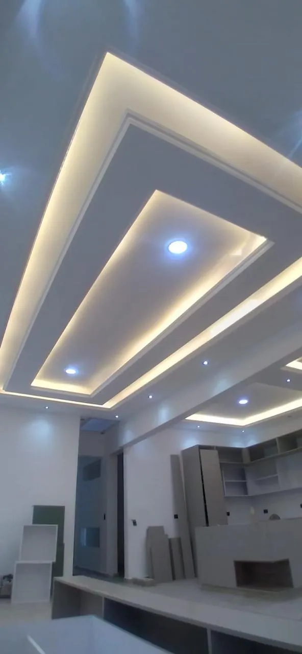 Cielos rasos — trabajo terminado en Manizales