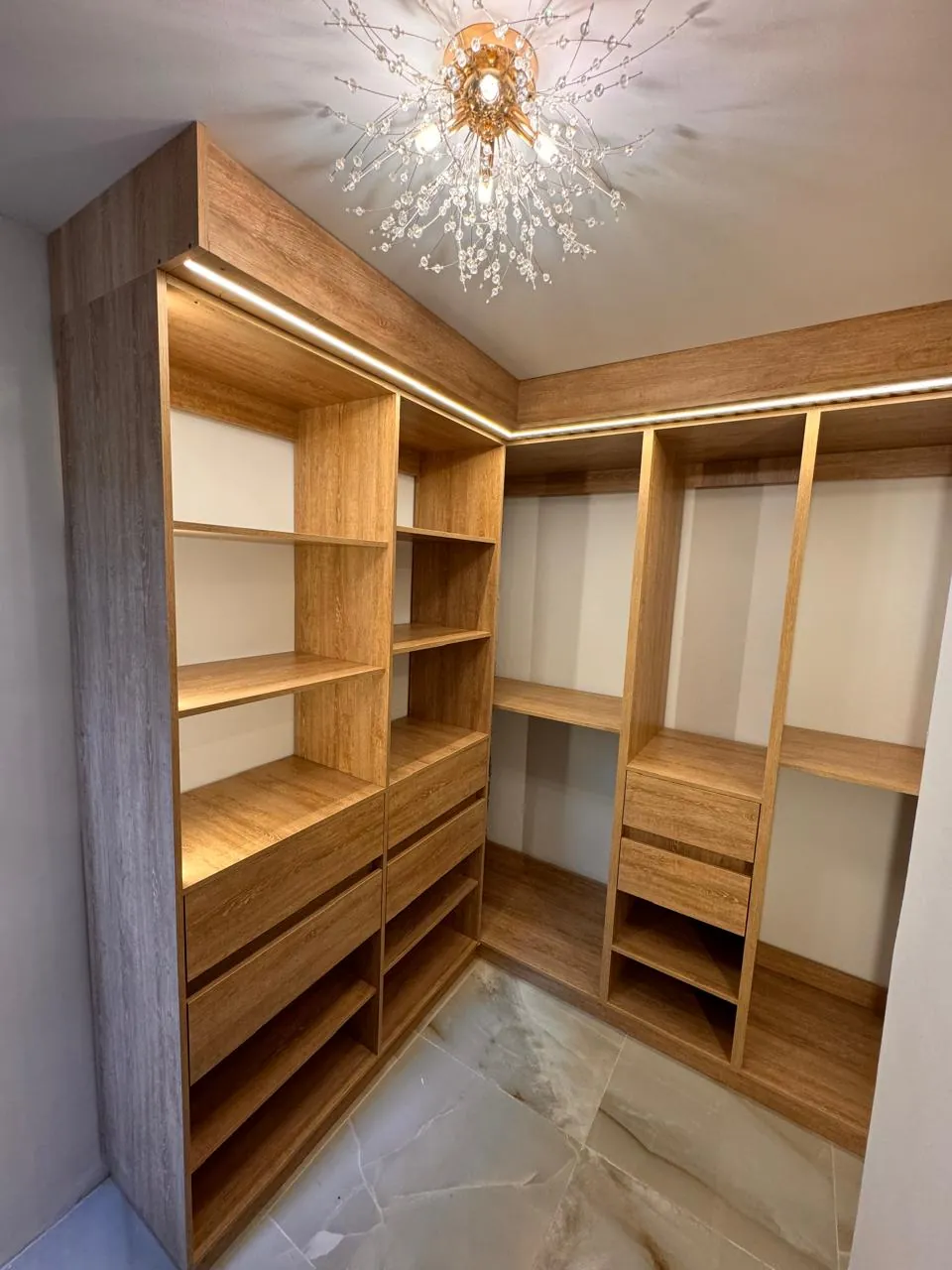 Clósets y vestieres — trabajo terminado