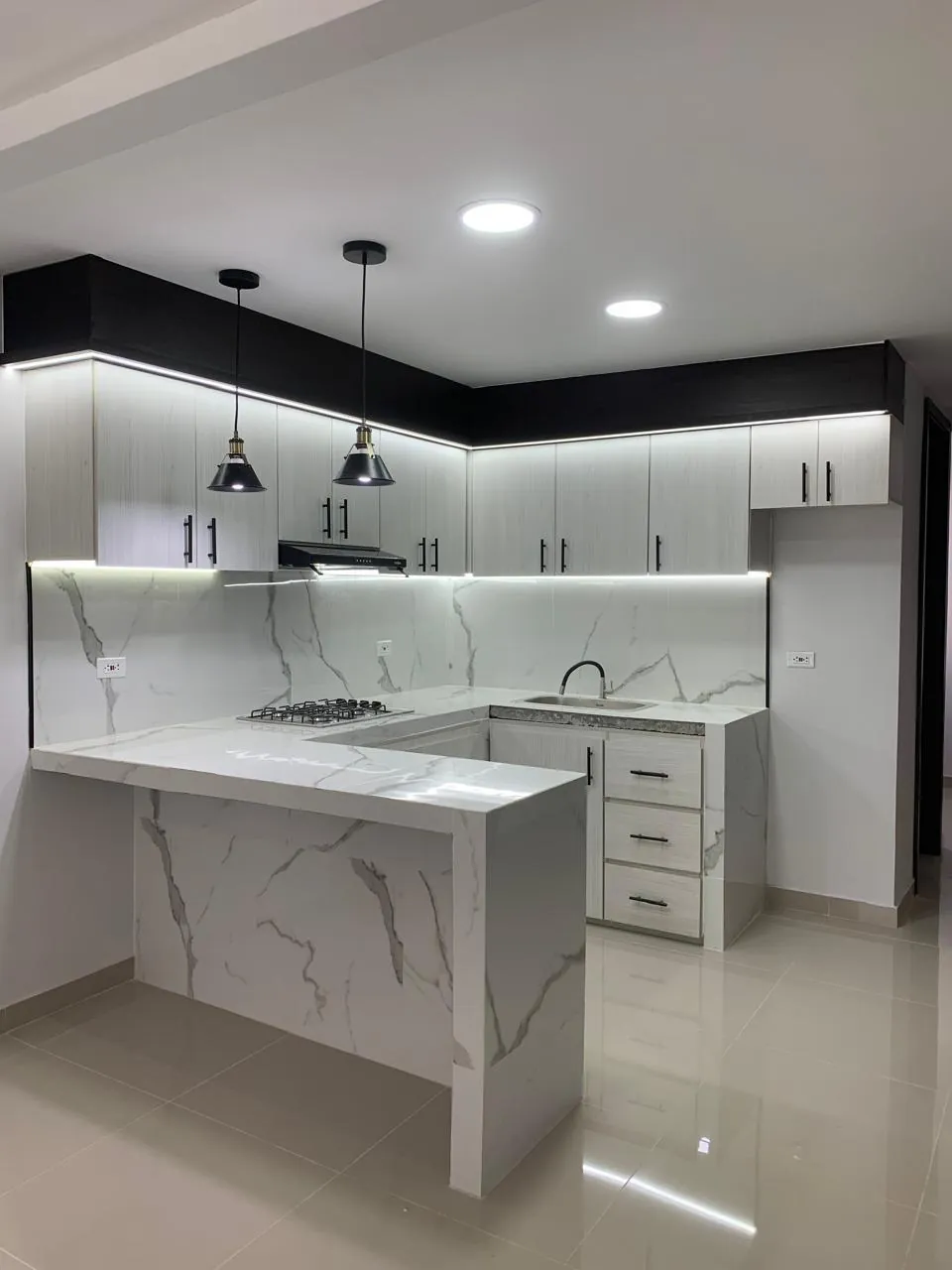 Cocinas integrales — trabajo terminado