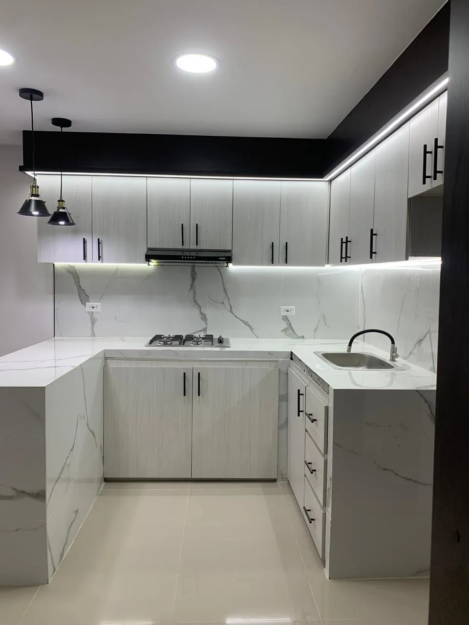 Cocinas integrales — trabajo terminado